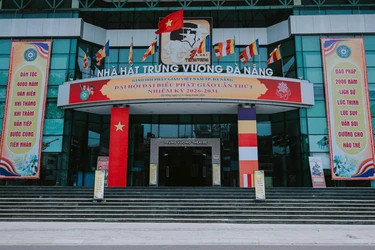 Nhà hát Trưng Vương - nơi diễn ra Đại hội đại biểu Phật giáo TP.Đà Nẵng lần thứ I, nhiệm kỳ 2026-2031