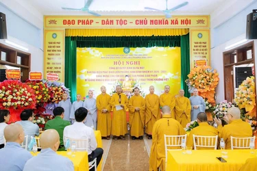 Tân Ban Đại diện Phật giáo liên phường Ninh Bình, nhiệm kỳ 2026-2031 ra mắt tại hội nghị