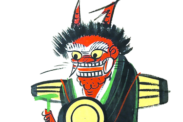 Tranh dân gian Otsu: Phật tính trong muôn vạn hình hài