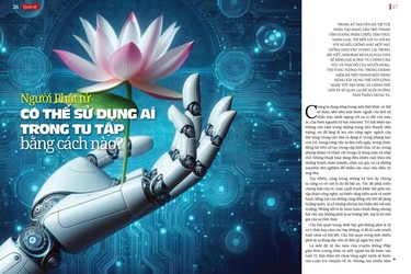 Bài trên Báo Giác Ngộ số 1333 - Thiết kế: Phòng Mỹ thuật BGN/Tống Viết Diễn