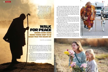 [Viết từ Hoa Kỳ] Những bước chân chạm đến trái tim người Mỹ