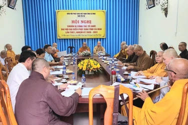 Cà Mau: Đại hội đại biểu Phật giáo tỉnh lần thứ I sẽ tổ chức vào ngày 19, 20-6-2026
