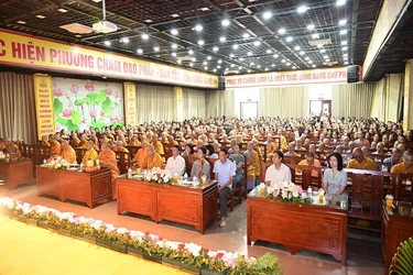 Lễ hai pháp khóa An cư kiết hạ Phật lịch 2570 tại trường hạ chùa Nam Hải