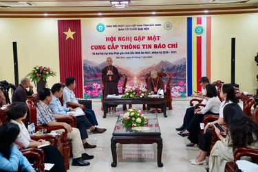 Buổi gặp mặt, cung cấp thông tin báo chí về Đại hội đại biểu Phật giáo tỉnh Bắc Ninh lần thứ I, nhiệm kỳ 2026-2031