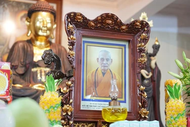 Di ảnh Đại lão Hòa thượng Thích Phổ Tuệ - Đức Đệ tam Pháp chủ GHPGVN