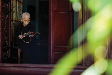 Ni trưởng Thích Đàm Nhung - Ảnh: Quảng Đạo/BGN