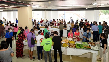 Ngày hội “Ẩm thực chay” gây quỹ “Vì người nghèo” năm 2022 tại phường Phú Mỹ, quận 7