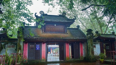 Chùa Tượng Sơn (Hà Tĩnh), nơi đại danh y Hải Thượng Lãn Ông Lê Hữu Trác dành phần lớn thời gian mở phòng mạch chữa bệnh cho dân 