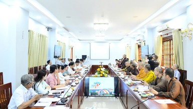 Phiên họp trao đổi về công tác chuẩn bị cho các sự kiện văn hóa diễn ra tại Đại lễ Vesak Liên Hiệp Quốc 2025 