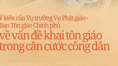 Ông Nguyễn Phúc Nguyên: “Yêu cầu trưng dẫn giấy chứng nhận Phật tử là điều không có gì phiền hà”