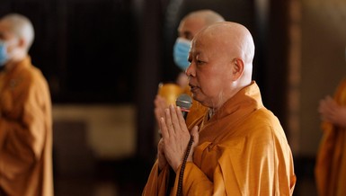 [TRỰC TUYẾN] Nghi thức Hồng danh sám hối tại Hạ trường an cư cấm túc Huê Nghiêm