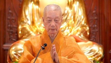 [Video] Lời nhắn nhủ của Trưởng lão Hòa thượng Thích Trí Quảng đến Tăng Ni, Phật tử 