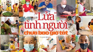 Bài trên giai phẩm Giác Ngộ Vu lan 2021 - Thiết kế: Tống Viết Diễn