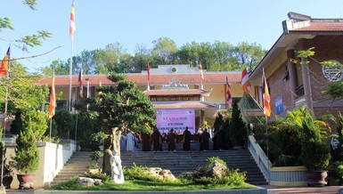 Kỳ thi tuyển sinh được tổ chức tại cơ sở 2 Học viện Phật giáo VN tại Huế