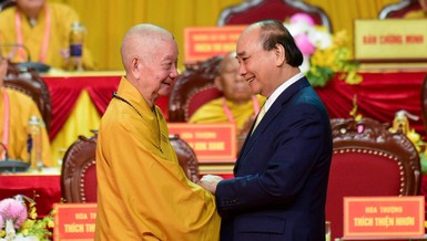 [Video] Phát biểu của Chủ tịch nước Nguyễn Xuân Phúc tại lễ khai mạc Đại hội IX GHPGVN