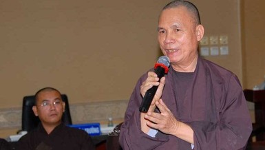 Hòa thượng Thích Nguyên Giác - Ảnh: Bảo Toàn/BGN