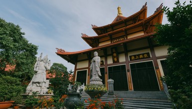 Giới đài viện là nơi thiêng liêng ở chùa Huệ Nghiêm