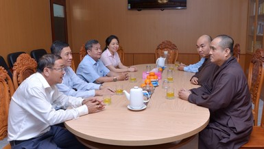 Tại Ban Dân vận Thành ủy TP.HCM