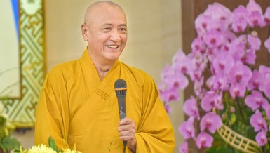 Hòa thượng Thích Huệ Thông, Phó Chủ tịch Hội đồng Trị sự kiêm Trưởng ban Pháp chế T.Ư - Ảnh: Bảo Toàn/BGN