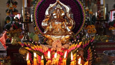 Tượng Bồ-tát Thích Quảng Đức an vị tại chùa Cảnh Phước, Thái Lan