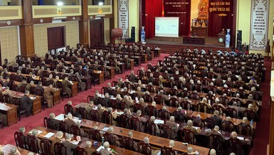 Tuyên truyền và phổ biến pháp luật về trật tự, an toàn giao thông cho toàn thể Tăng Ni sinh đang theo học Học viện Phật giáo VN tại Hà Nội