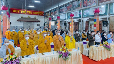  Ban Trị sự GHPGVN tỉnh Thanh Hóa thành kính tưởng niệm Đức Phật hoàng Trần Nhân Tông