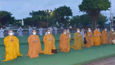 Chư tôn đức Phật giáo tỉnh Bạc Liêu khai đàn đại lễ cầu an 7 ngày, cầu nguyện bệnh dịch tiêu trừ