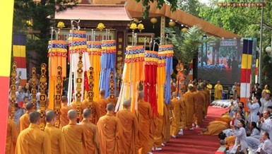 Đại giới đàn Pháp Loa 2017, tại thiền viện Trúc Lâm Trí Đức (An Phước, huyện Long Thành, Đồng Nai)