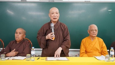 Hòa thượng Thích Bảo Nghiêm chủ trì hội nghị triển khai công tác tổ chức đại hội