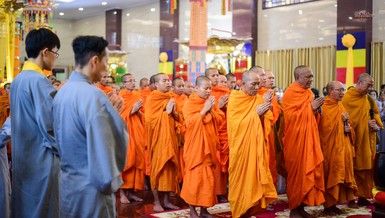 [TRỰC TIẾP] Khóa lễ cầu nguyện của Phật giáo Nam tông