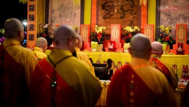 [TRỰC TIẾP] Khóa lễ Ngũ đài Mông sơn thí thực của Phật giáo người Hoa tại TP.HCM