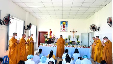 Khóa lễ cầu siêu tại Bệnh viện TP.Vũng Tàu