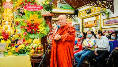 Chùa Phổ Minh, nơi tổ chức nhiều lễ hội Tắm Phật, chúc phúc nhân Tết cổ truyền các nước Camphuchia - Lào - Myamar - Thái Lan