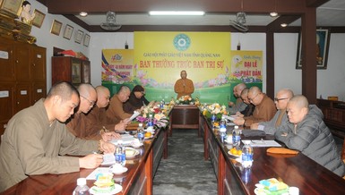 Ban Thường trực họp thống nhất nhiều Phật sự trọng tâm cuối năm 2022