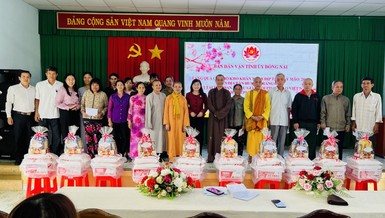  Ban Trị sự GHPGVN TP.Biên Hòa vận động chư tôn đức Tăng, Ni thành viên Ban Trị sự và viện chủ, trụ trì tự viện trực thuộc ủng hộ. 