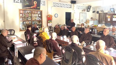 Ban Thường trực họp, thảo luận các hoạt động kính mừng Đại lễ Phật đản, kỷ niệm 60 ngày Bồ-tát Thích Quảng Đức