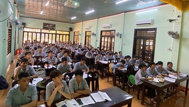 Quảng Nam: 120 đoàn sinh Gia đình Phật tử tham gia lớp bậc Trì