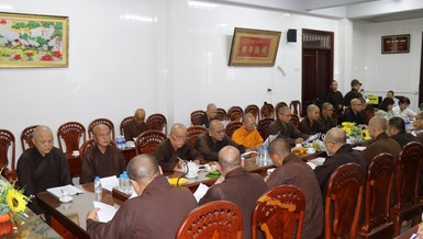 Ban Trị sự GHPGVN tỉnh họp thường kỳ