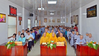 Phật giáo H.Phong Điền tổng kết hoạt động Phật sự năm 2023