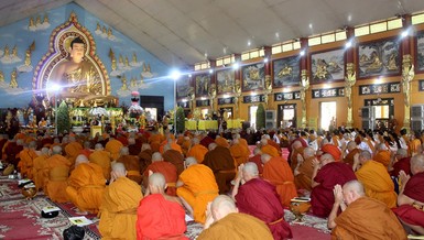 300 Phật tử tham gia khóa tu gieo duyên đầu Xuân Giáp Thìn tại thiền viện Phước Sơn (TP.Biên Hòa) 