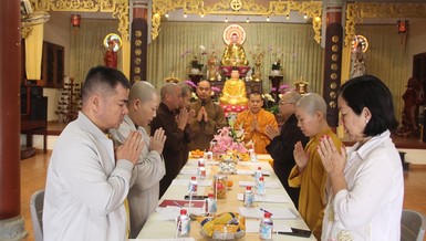 Ban Văn hóa GHPGVN tỉnh họp triển khai các kế hoạch hoạt động Phật sự