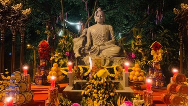 Vĩnh Phúc: Lễ an vị tôn tượng Đức Phật Bổn Sư Thích Ca Mâu Ni tại chùa Cả Nhĩ Long