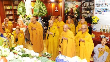 Bến Tre: Tưởng niệm húy nhật Hòa thượng Thích Vĩnh Đạo tại chùa Thinh Văn