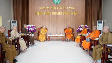 Ban Thường trực Ban Trị sự tỉnh họp định kỳ hàng tháng để triển khai các hoạt động Phật sự trọng tâm