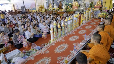  Lễ dâng y tắm mưa tại chùa Tông Kim Quang