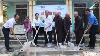 Thừa Thiên Huế: Khởi công xây dựng "nhà nhân ái" cho hộ nghèo tại H.Phú Vang