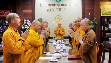 Thường trực Ban Trị sự Phật giáo tỉnh tổ chức họp, triển khai các hoạt động Phật sự trọng tâm 