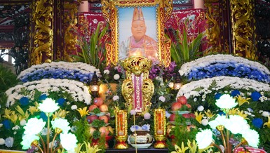 Di ảnh Hòa thượng Thích Thiện Duyên tại chùa Bửu Hưng