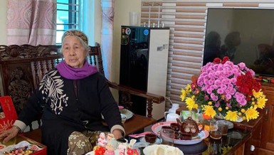 Mừng thọ Phật tử cao niên thể hiện sự tri ân đối với những người có công hộ đạo