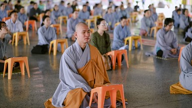 Khóa tu Ngày an lạc lần thứ 17 tại chùa Pháp Minh